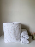 Maxi panière en tissu - Grand format ROSE